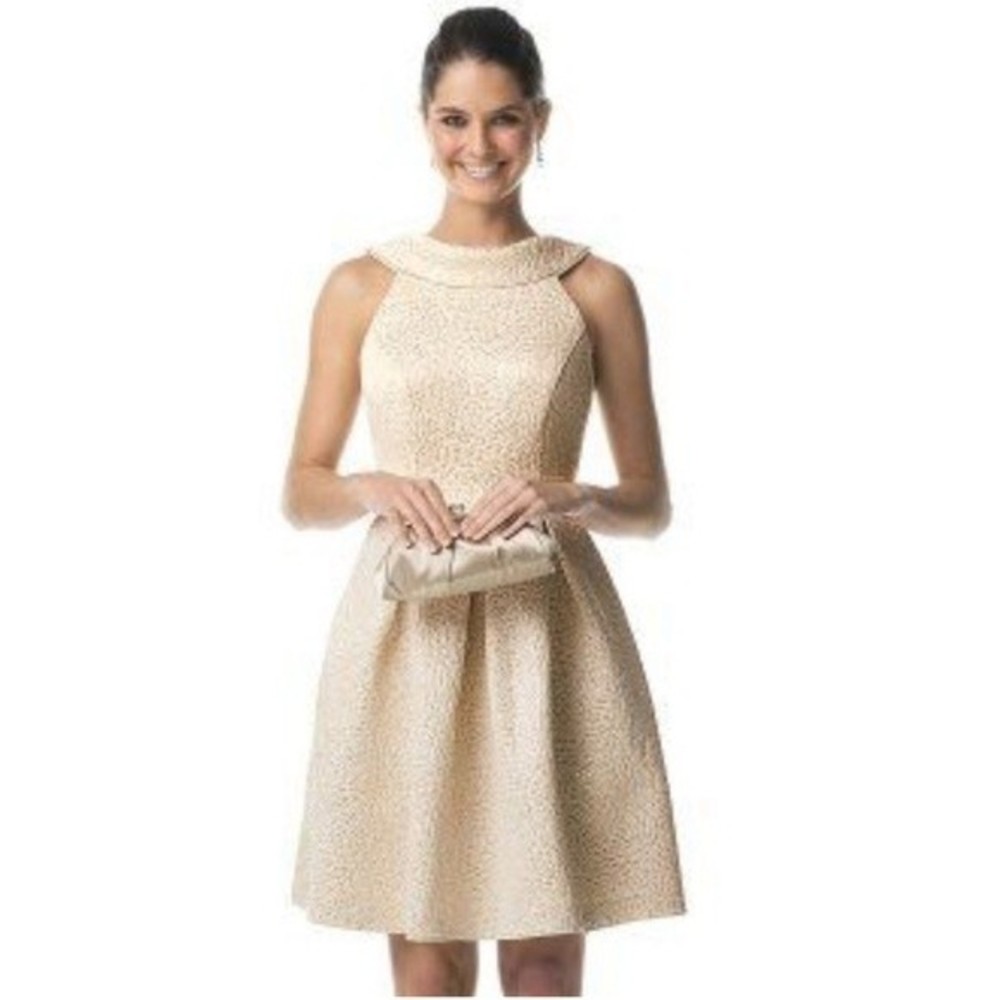 Davids Bridal Bridesmaid Dress 83262S GUC Sz 4